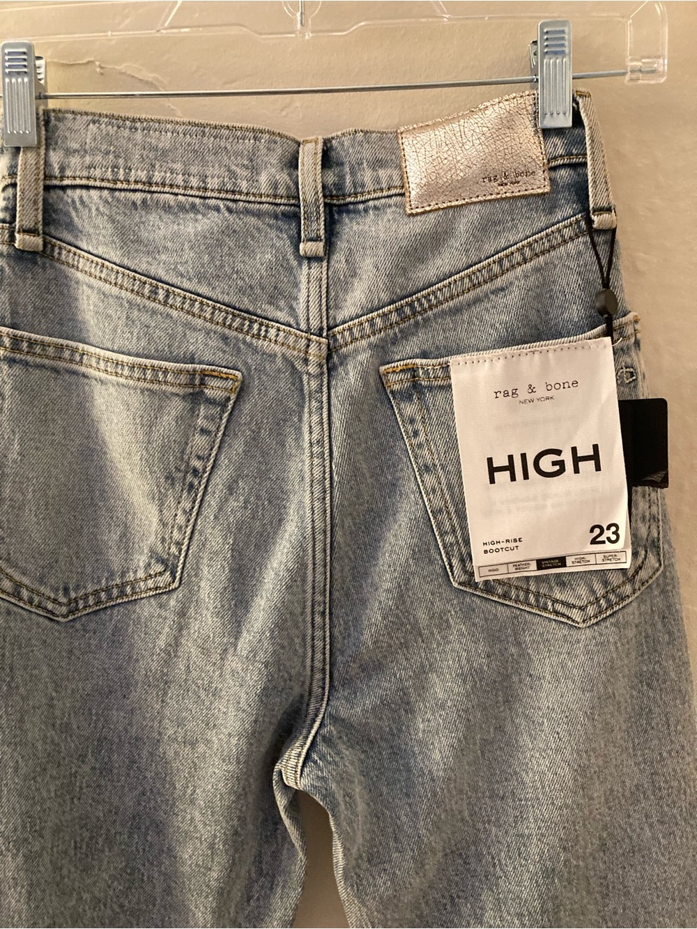 NWT rag & bone Payton High-Rise Bootcut Leg Jeans - Picture 5 of 9